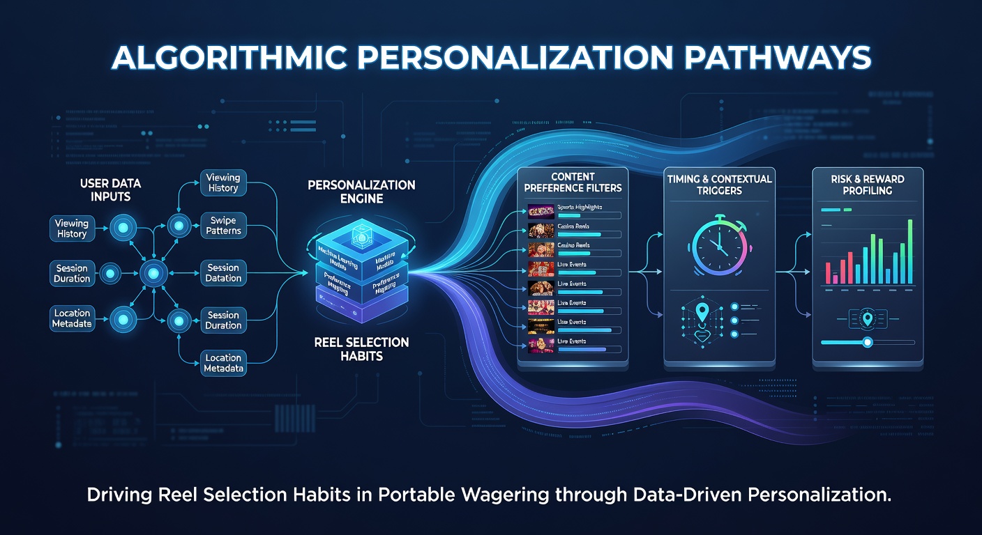 Data visualization dashboard displaying algorithmic pathways and reel selection trends across mobile wagering sessions