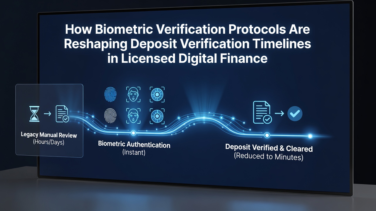 Live dealer table interface showing real-time deposit confirmation after biometric check