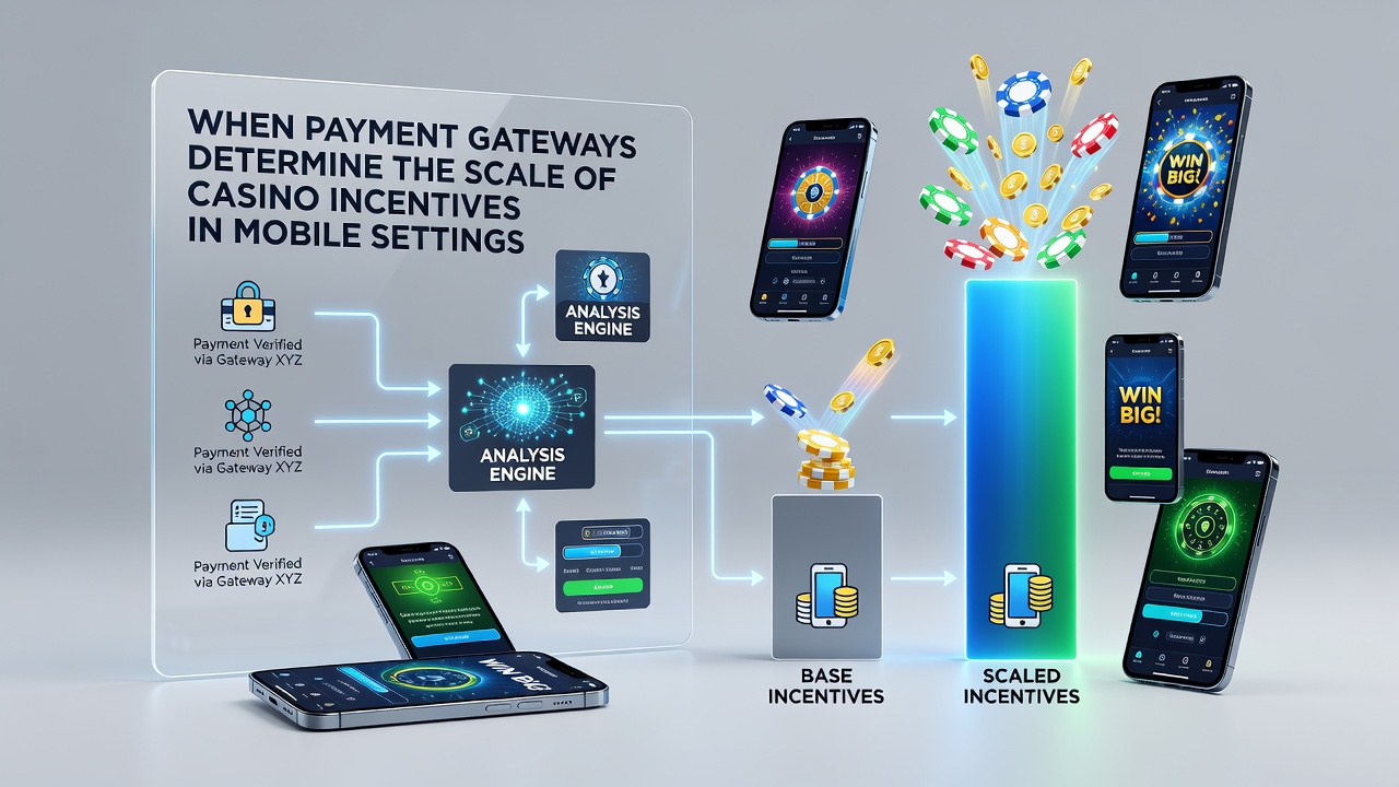 Close-up of mobile app showing casino bonus credited after successful payment gateway transaction